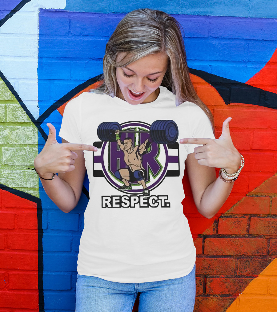 John Cena Cenation HR Respect Weightlifting Champion T-Shirt