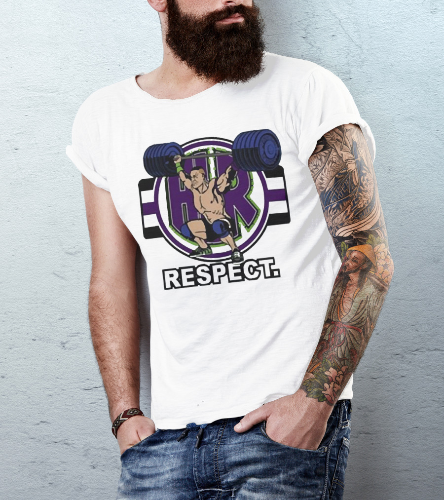John Cena Cenation HR Respect Weightlifting Champion T-Shirt