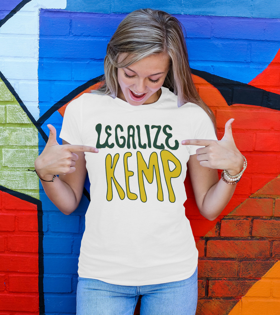 Legalize Kemp NBA Basketball Inspired T-Shirt