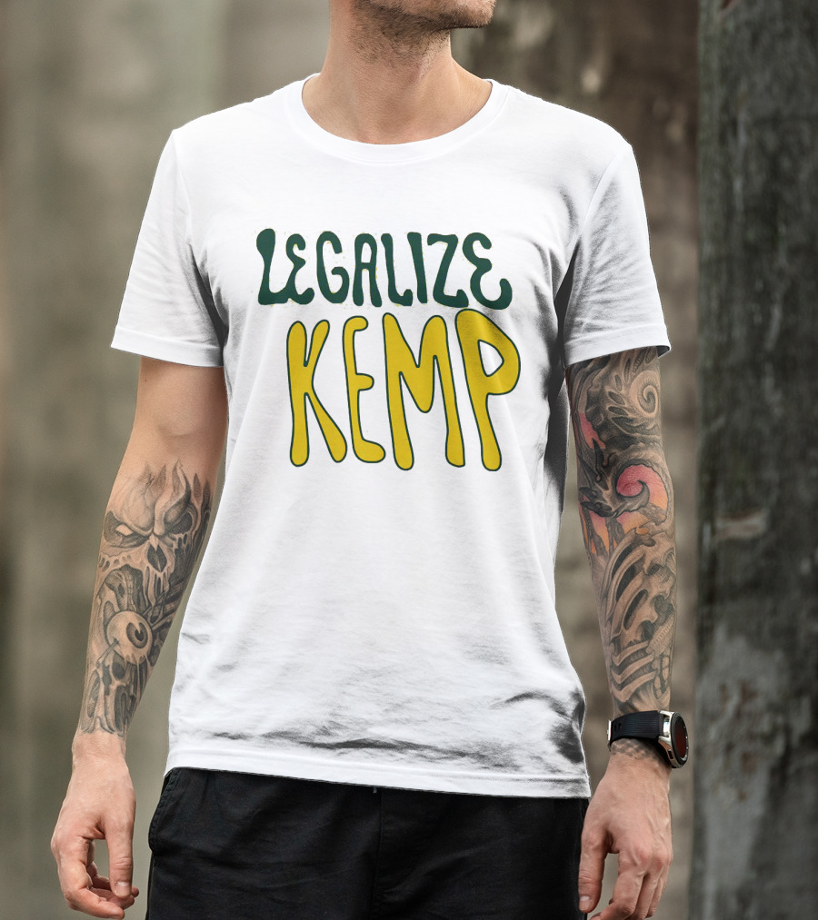 Legalize Kemp NBA Basketball Inspired T-Shirt