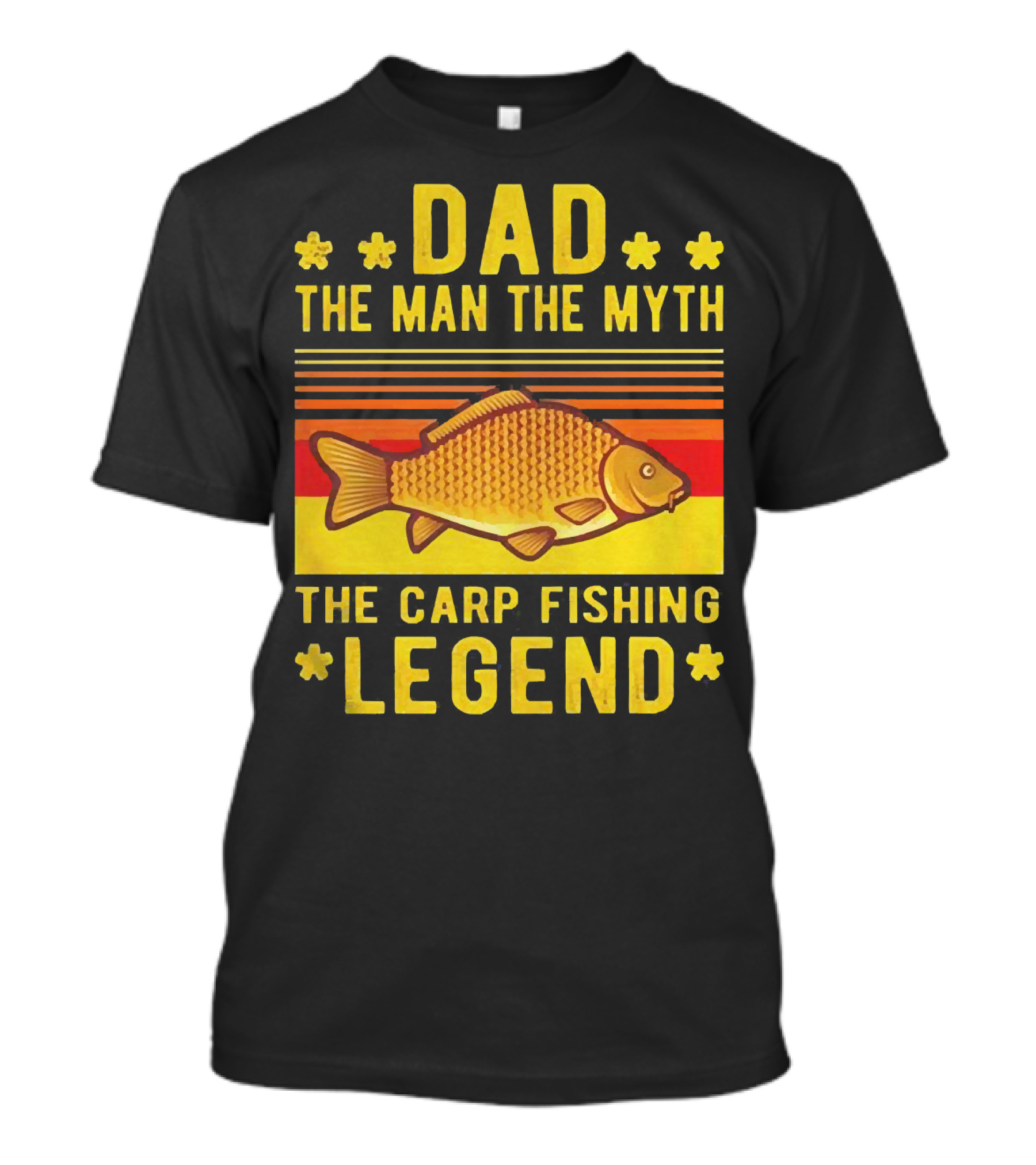 Dad The Man The Myth The Carp Fishing Legend Classic T-Shirt