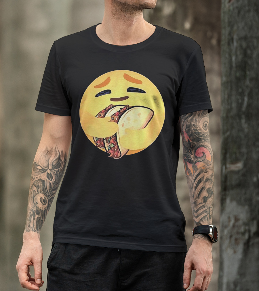 Care Emoji Hugging Tacos T-Shirt