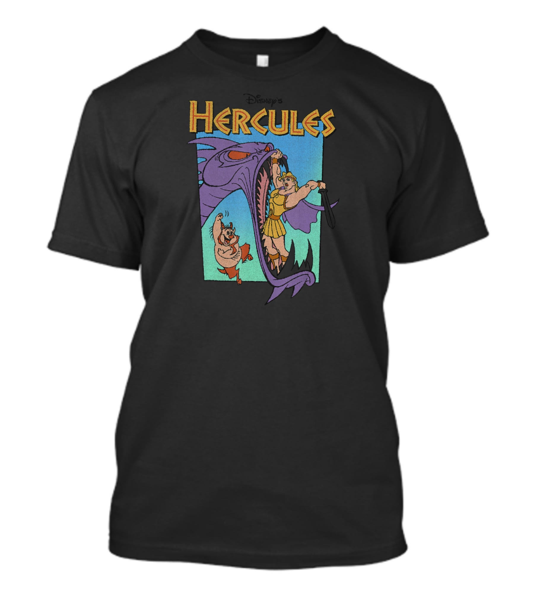 Disney's Hercules Hydra Battle Vintage T-Shirt