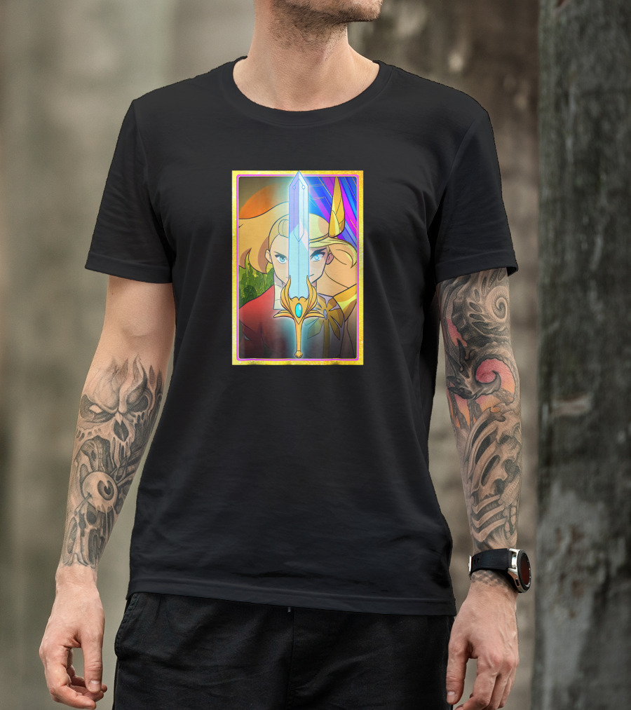 DreamWorks She Ra Adora Split Sword Transformation T-Shirt