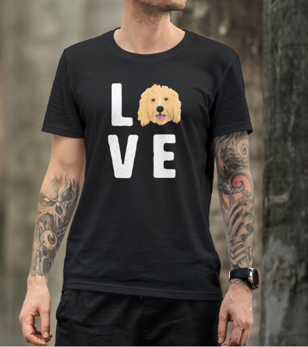 Love Goldendoodles Dog Puppy Doodle T-Shirt