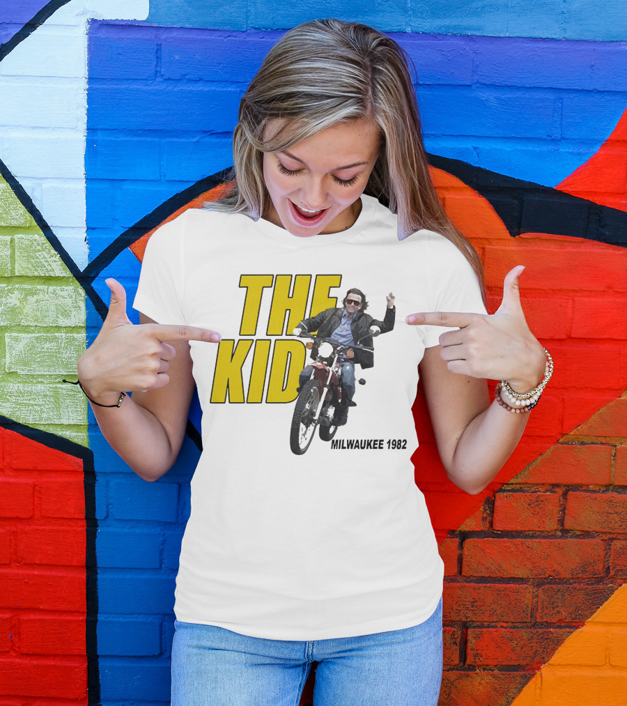 The Kid Milwaukee 1982 Motorcycle Rider T-Shirt