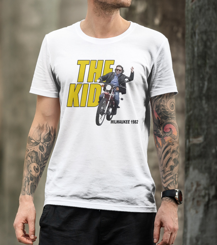 The Kid Milwaukee 1982 Motorcycle Rider T-Shirt