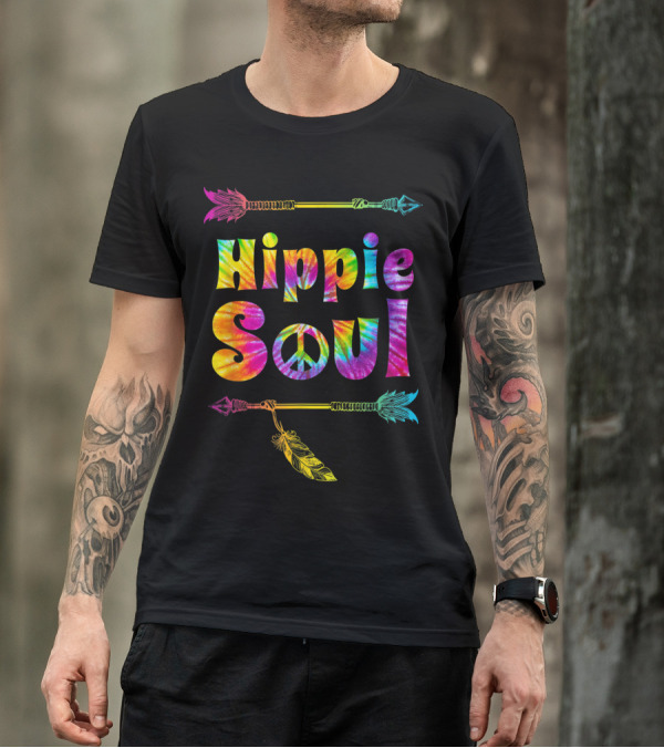 Hippie Soul Tie Dye Peace Tribal Love T-Shirt
