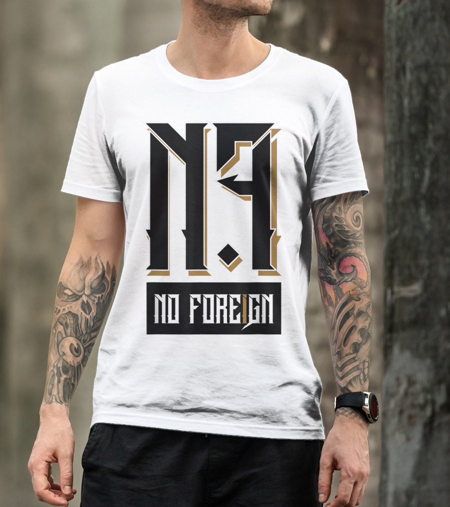 No Foreign Men And Women Indoor Outdoor Wear M9 T-Shirt