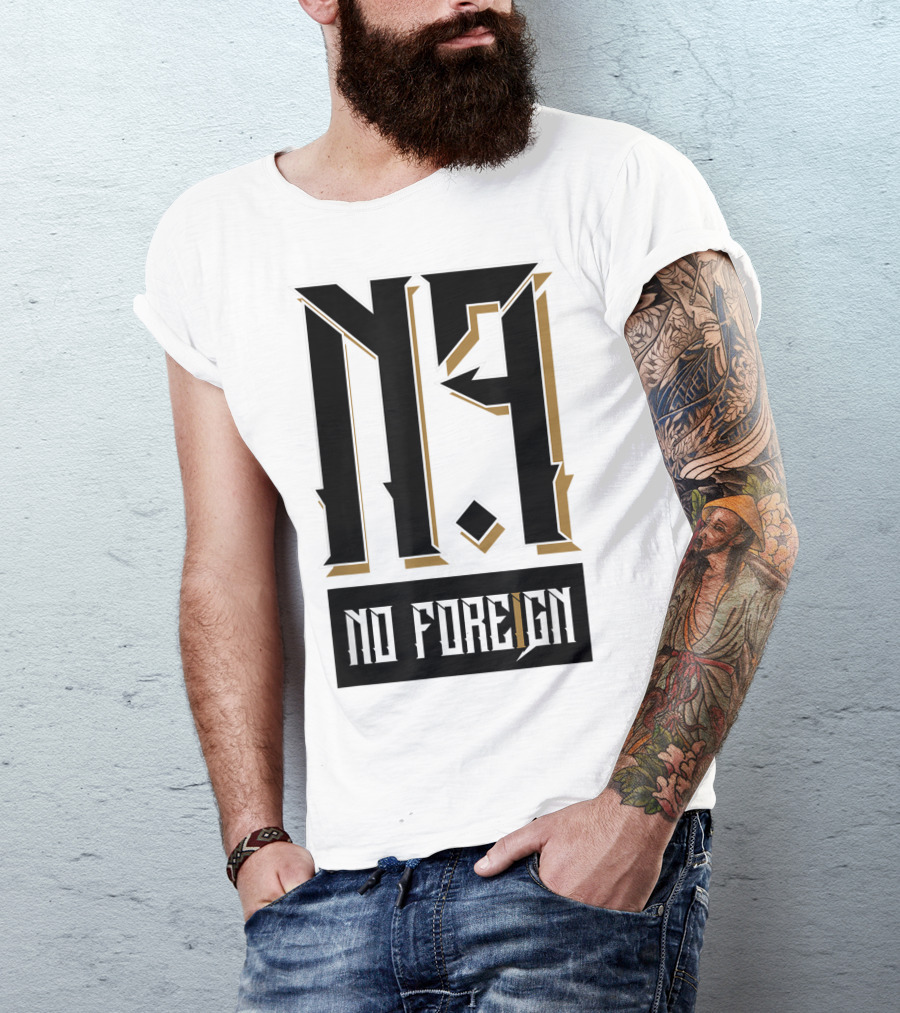 No Foreign Men And Women Indoor Outdoor Wear M9 T-Shirt