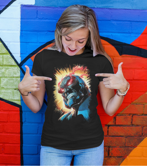 Justice League Darkseid Is Apokolips Omega Beam Wrath T-Shirt