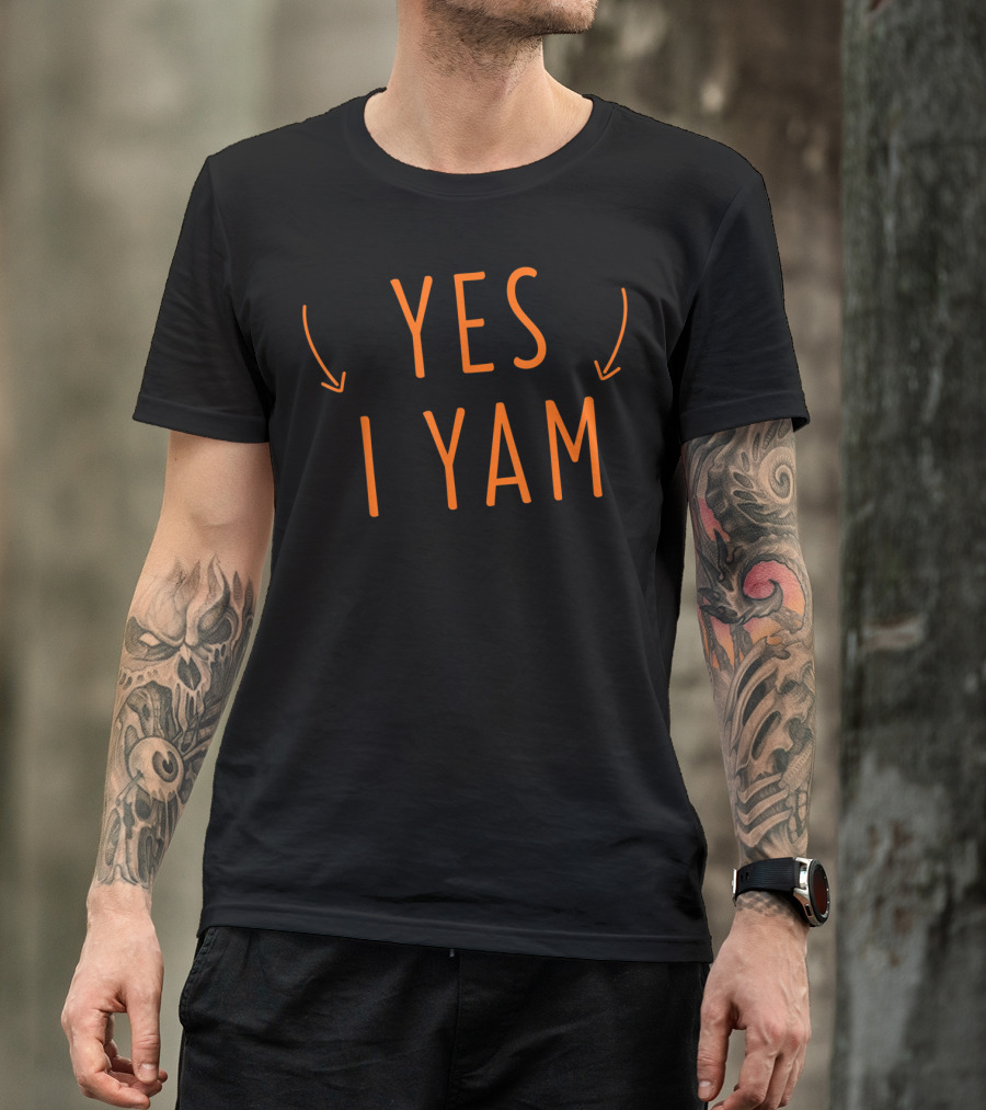 She's My Sweet Potato Yes I Yam Matching Couple's T-Shirt