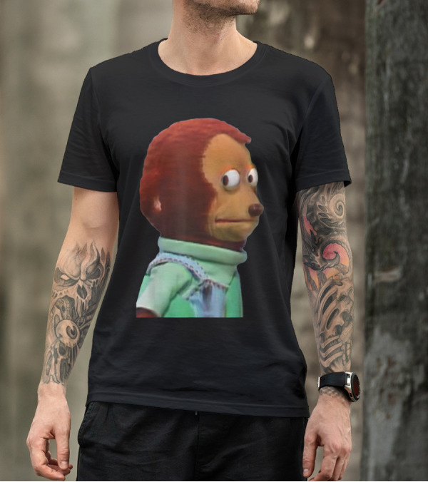 Solo Awkward Look Monkey Puppet Meme Expression T-Shirt