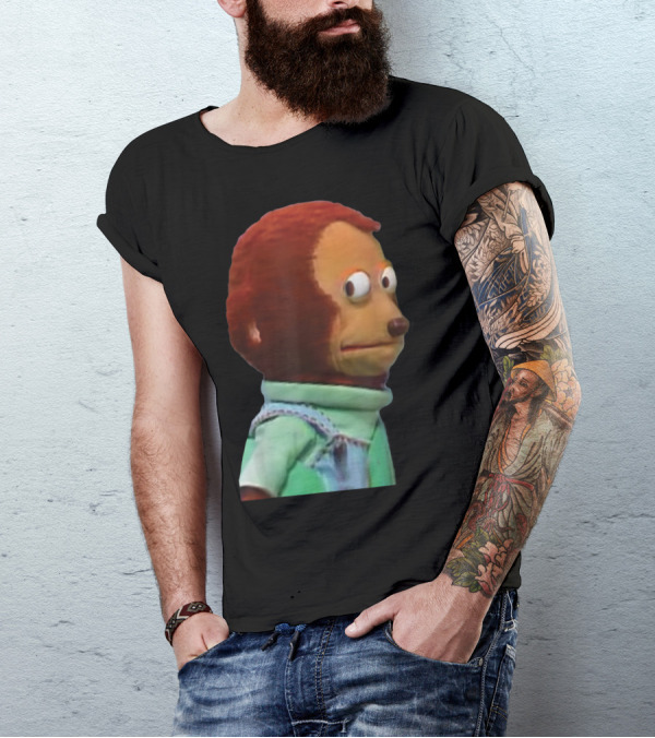 Solo Awkward Look Monkey Puppet Meme Expression T-Shirt