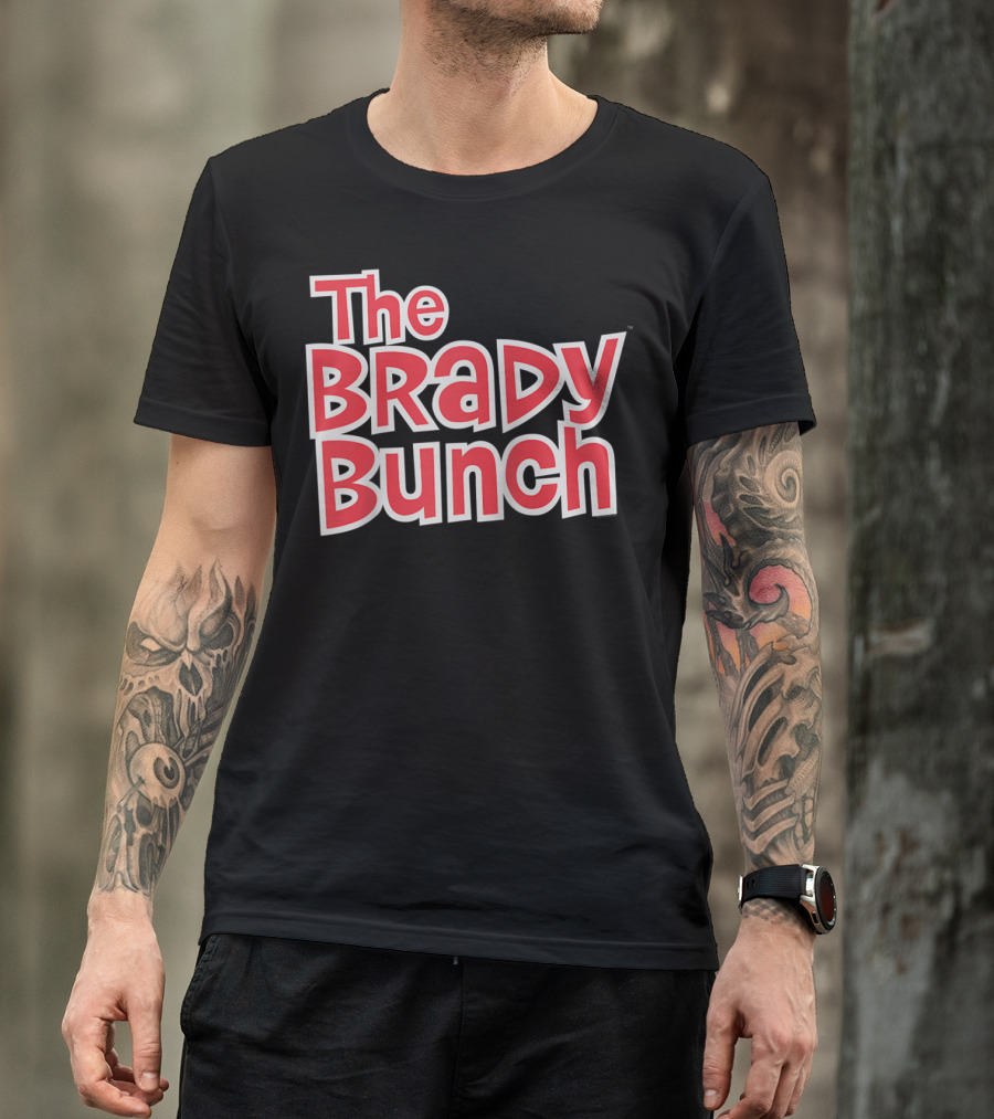 The Brady Bunch Classic Logo Retro TV Series T-Shirt