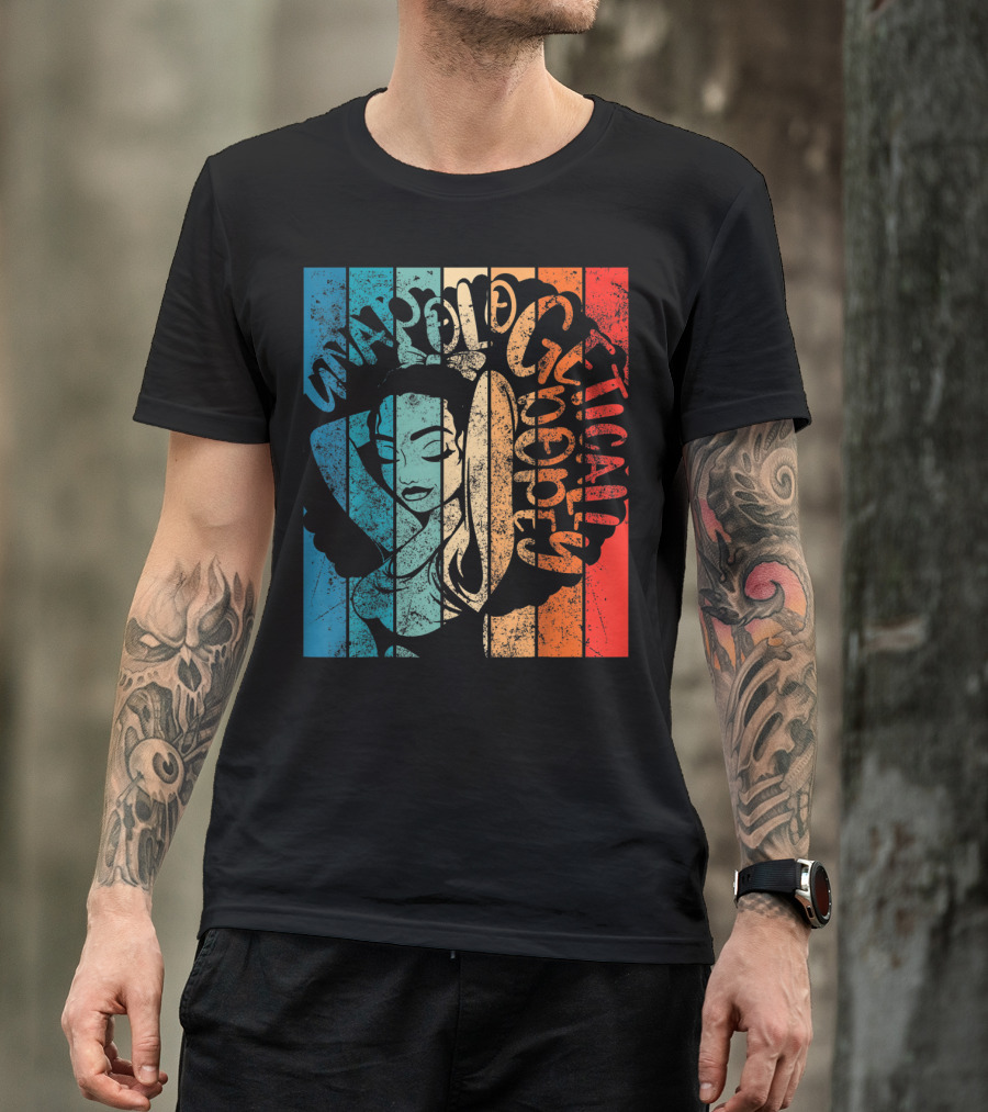 Unapologetically Dope Afro Black Women African T-Shirt