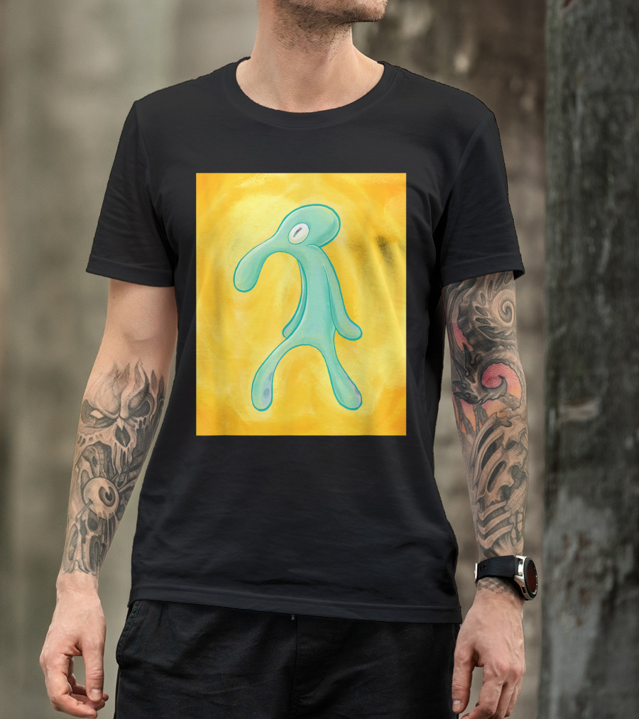 Bold And Brash Squidward Jellyfish Fields Aesthetic T-Shirt
