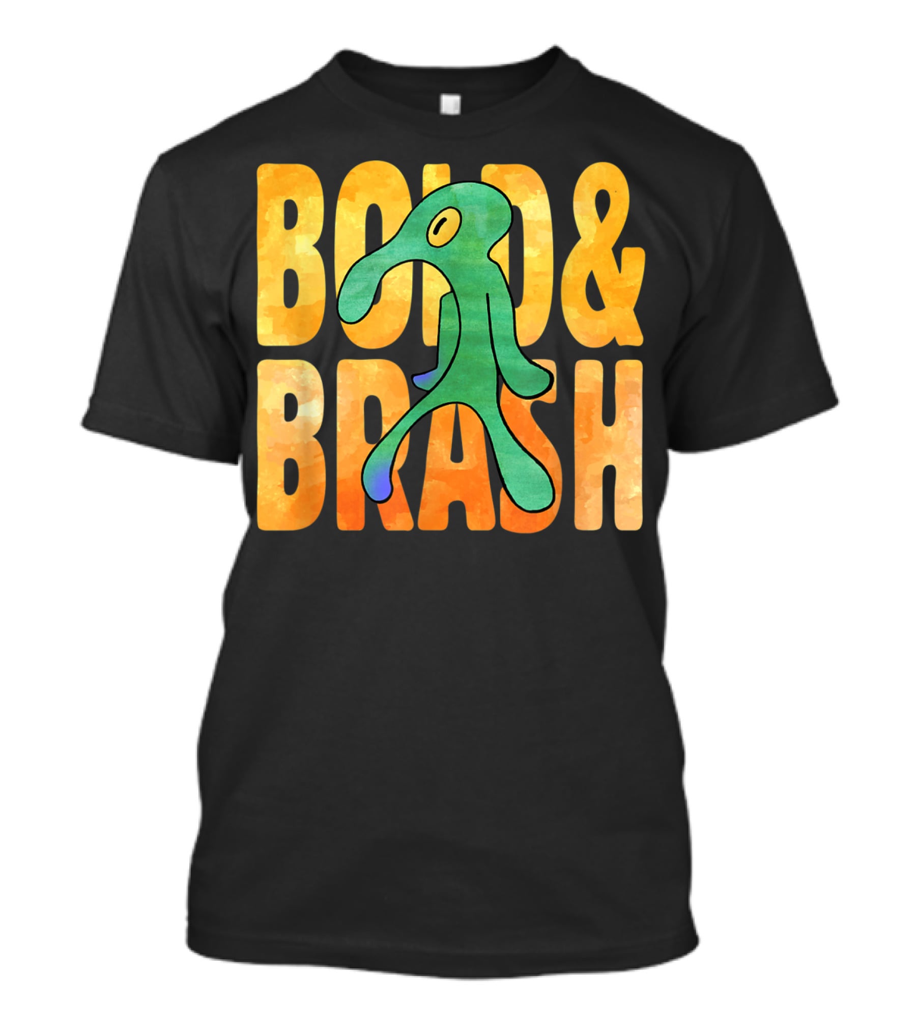 Bold Brash Squidward Painting Meme T-Shirt