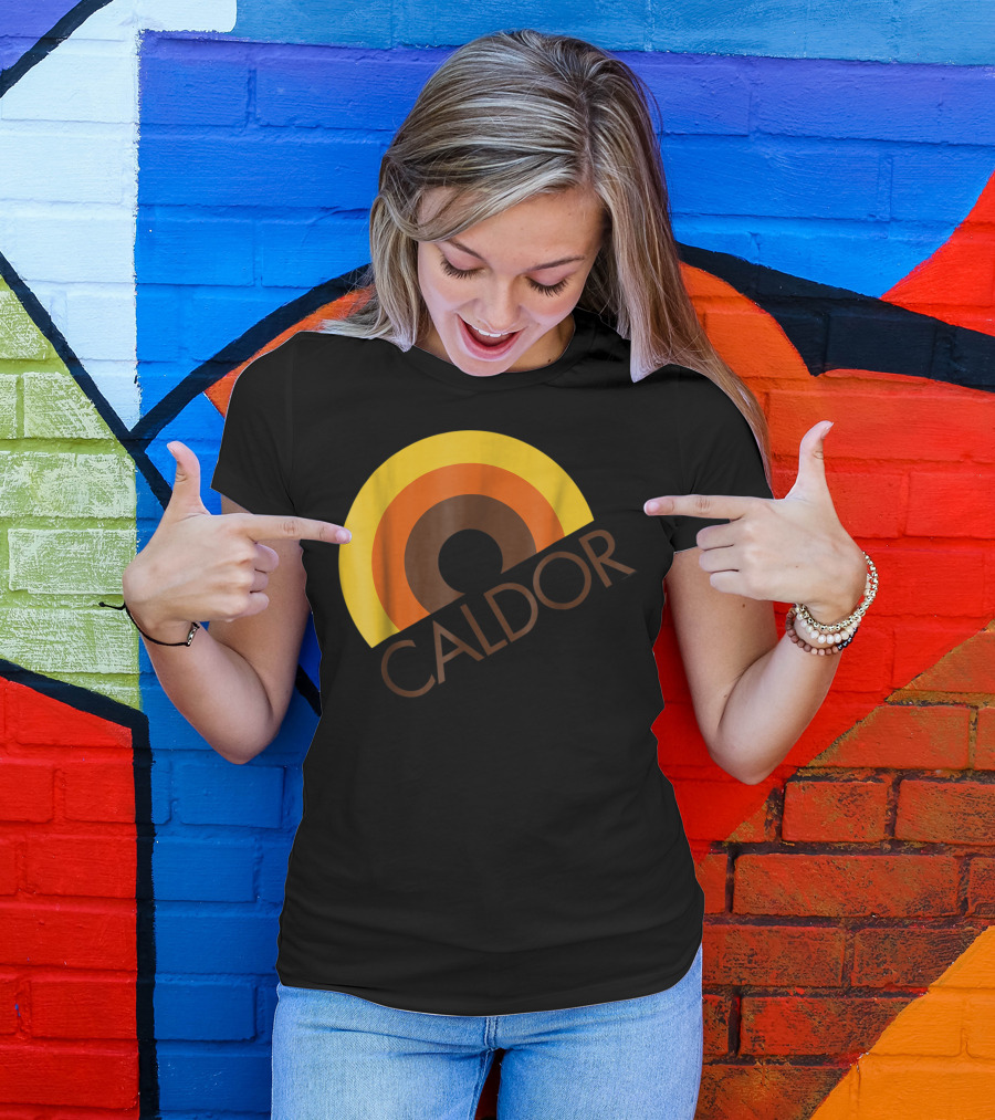 Caldor Retro Circle Logo Vintage New T-Shirt