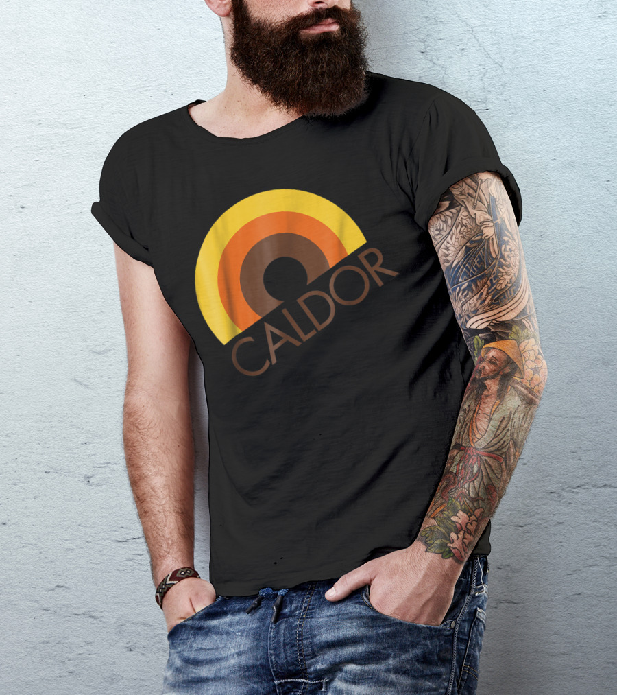 Caldor Retro Circle Logo Vintage New T-Shirt