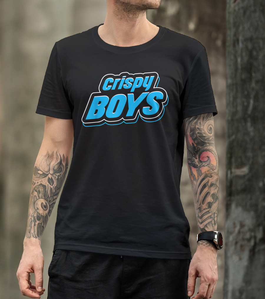 Crispy Boys Middle Class Funny Drinking T-Shirt