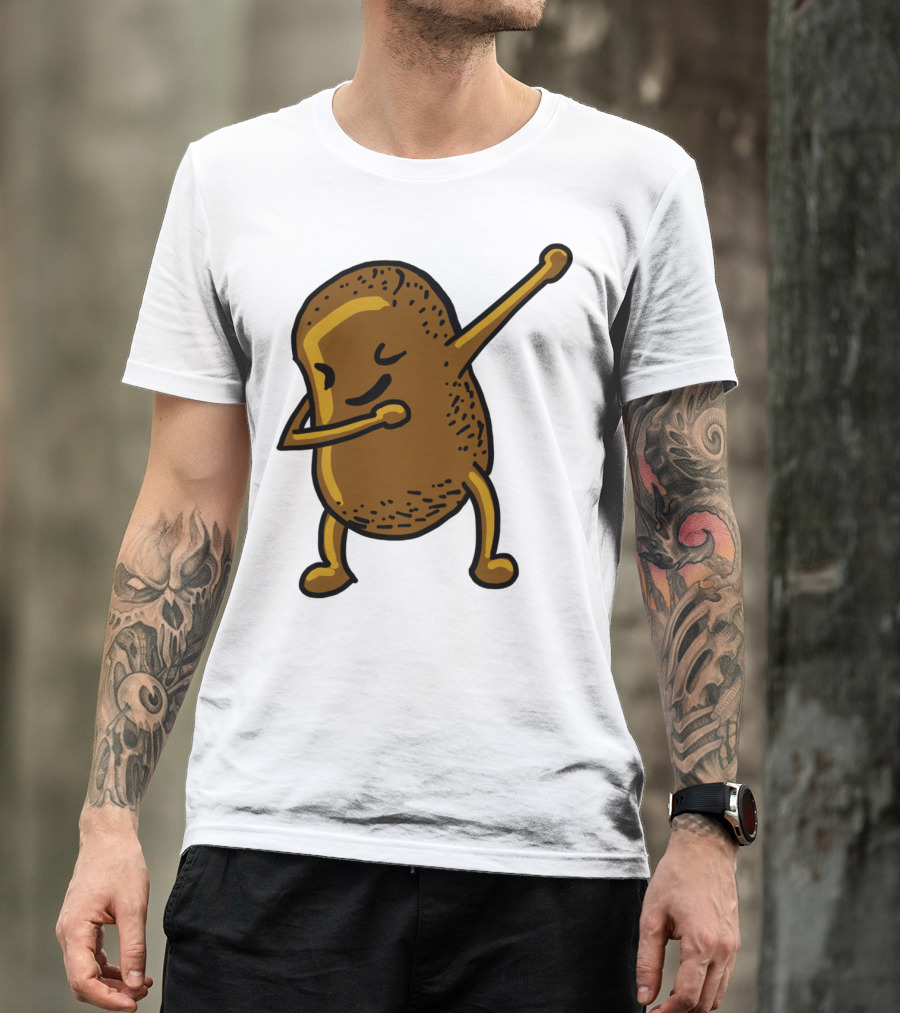 Dabbing Potato Funny Dab Dance Root Vegetable T-Shirt