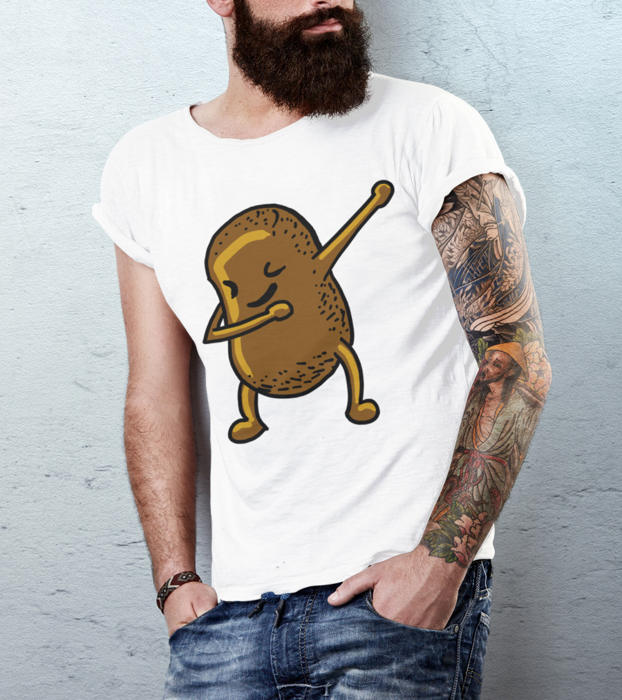 Dabbing Potato Funny Dab Dance Root Vegetable T-Shirt