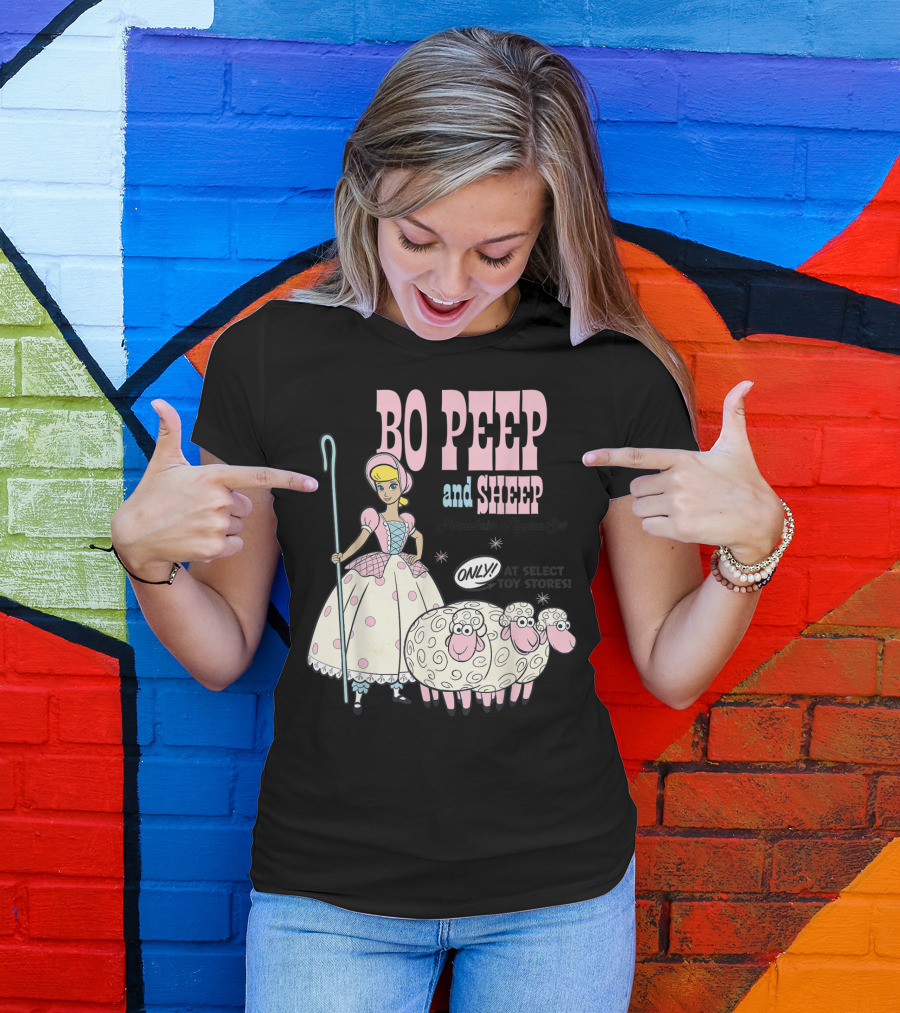 Bo Peep And Sheep Porcelain Figure Set Only Toy Story 4 T-Shirt