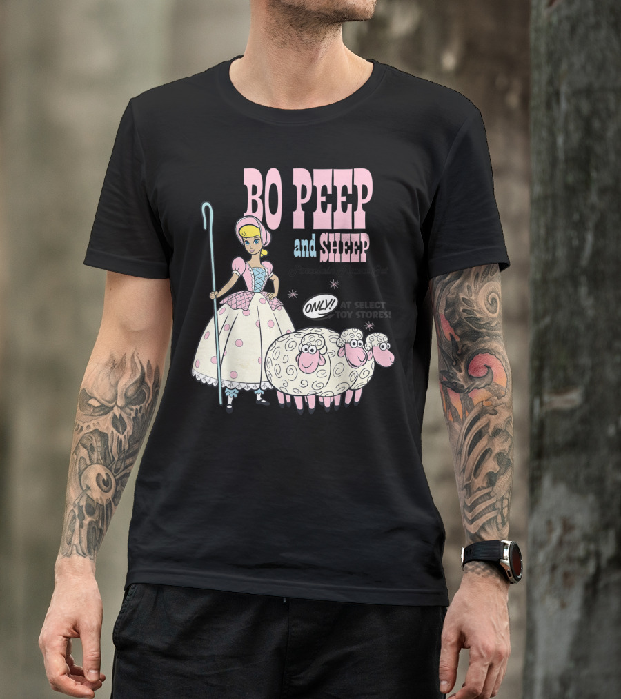 Bo Peep And Sheep Porcelain Figure Set Only Toy Story 4 T-Shirt
