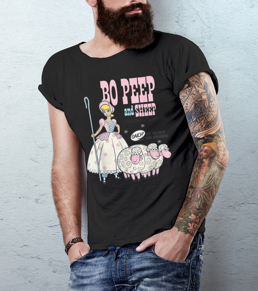 Bo Peep And Sheep Porcelain Figure Set Only Toy Story 4 T-Shirt