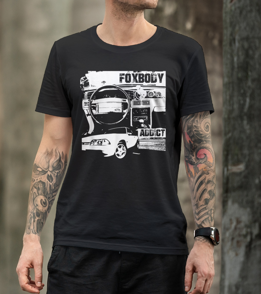 Foxbody Addict Mustang Dashboard T-Shirt