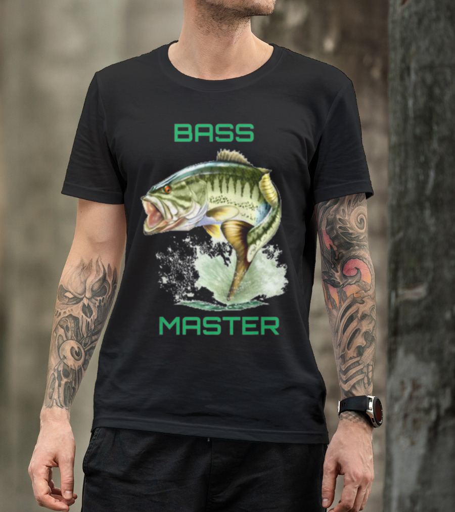 Bass Master Anglers Fishing Bass T-Shirt