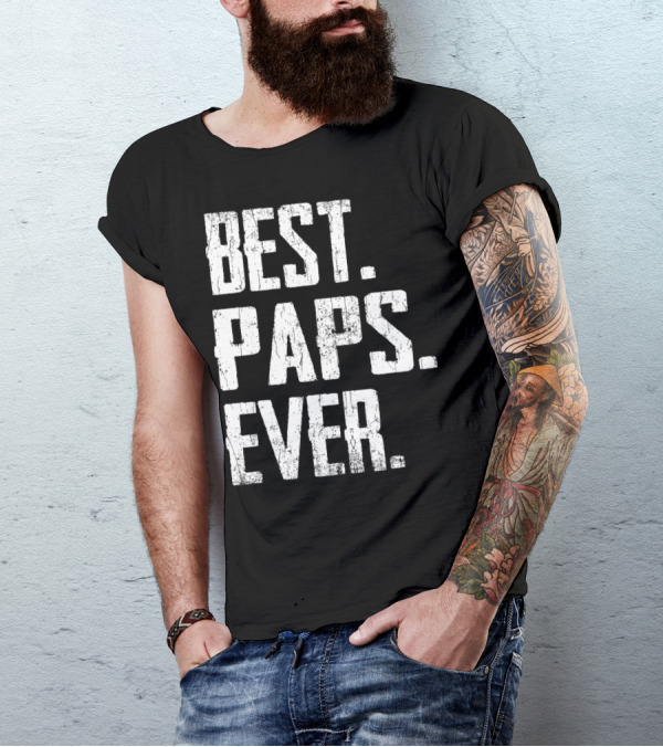 Best Paps Ever Father's Day Papa Gift T-Shirt