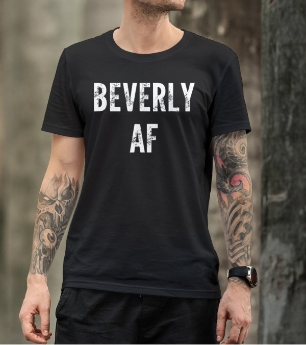 Beverly AF Distressed T-Shirt