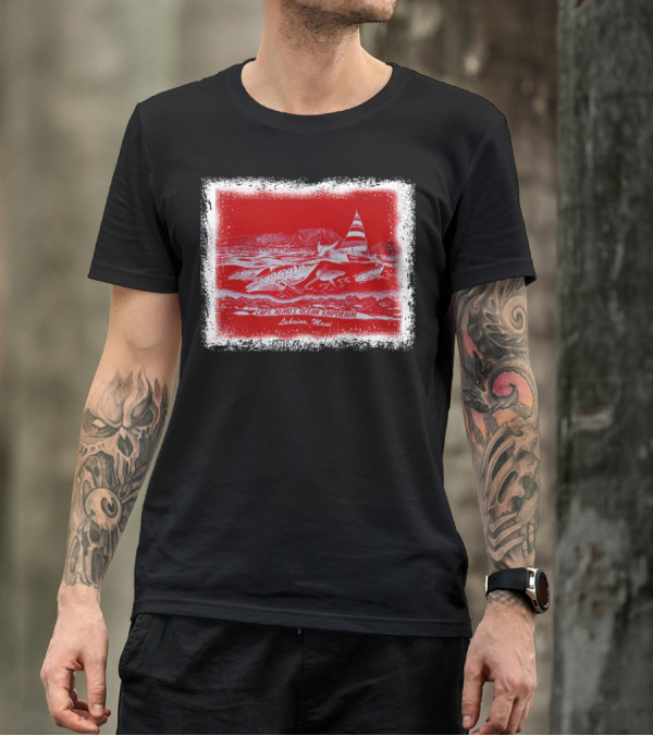 Captain Nemo's Ocean Emporium Lahaina Maui Nautical Adventure Scene T-Shirt
