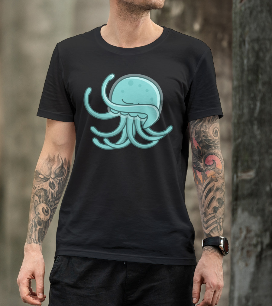 Playful Dabbing Jellyfish With Jellies Movement T-Shirt