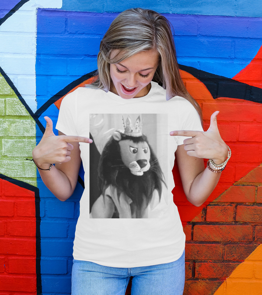 Christmas Special King Moonracer Lion Puppet Character T-Shirt