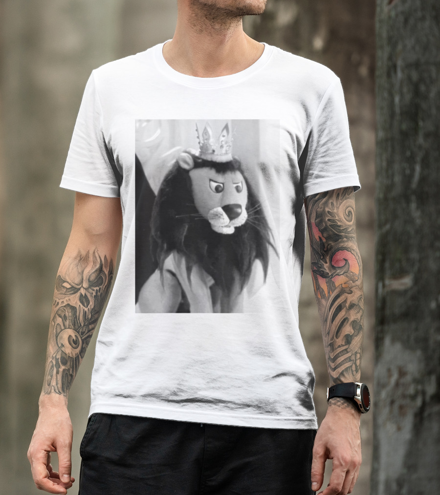 Christmas Special King Moonracer Lion Puppet Character T-Shirt