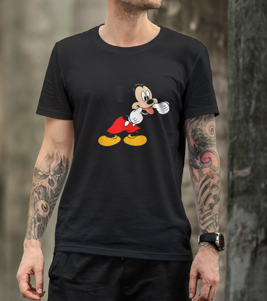Mickey Mouse Classic Silly Expression Disney T-Shirt