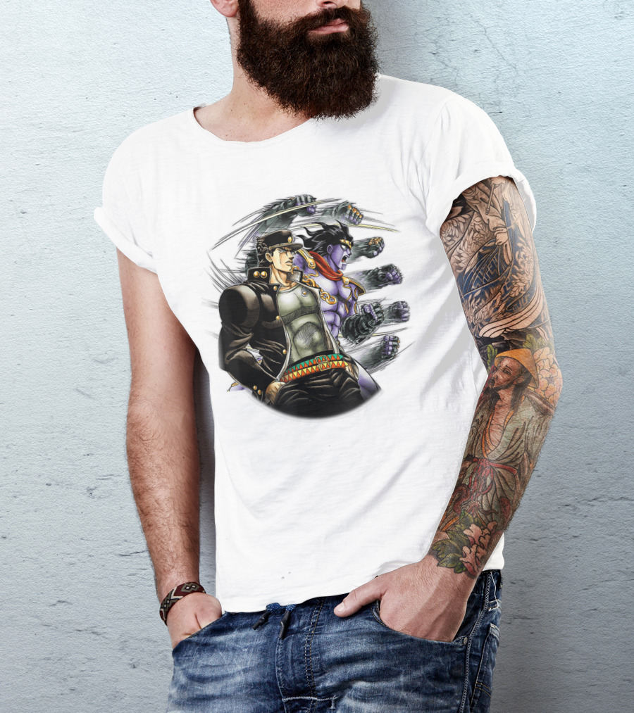 Jojos's Bizarre Adventures Classic Iconic Duo T-Shirt