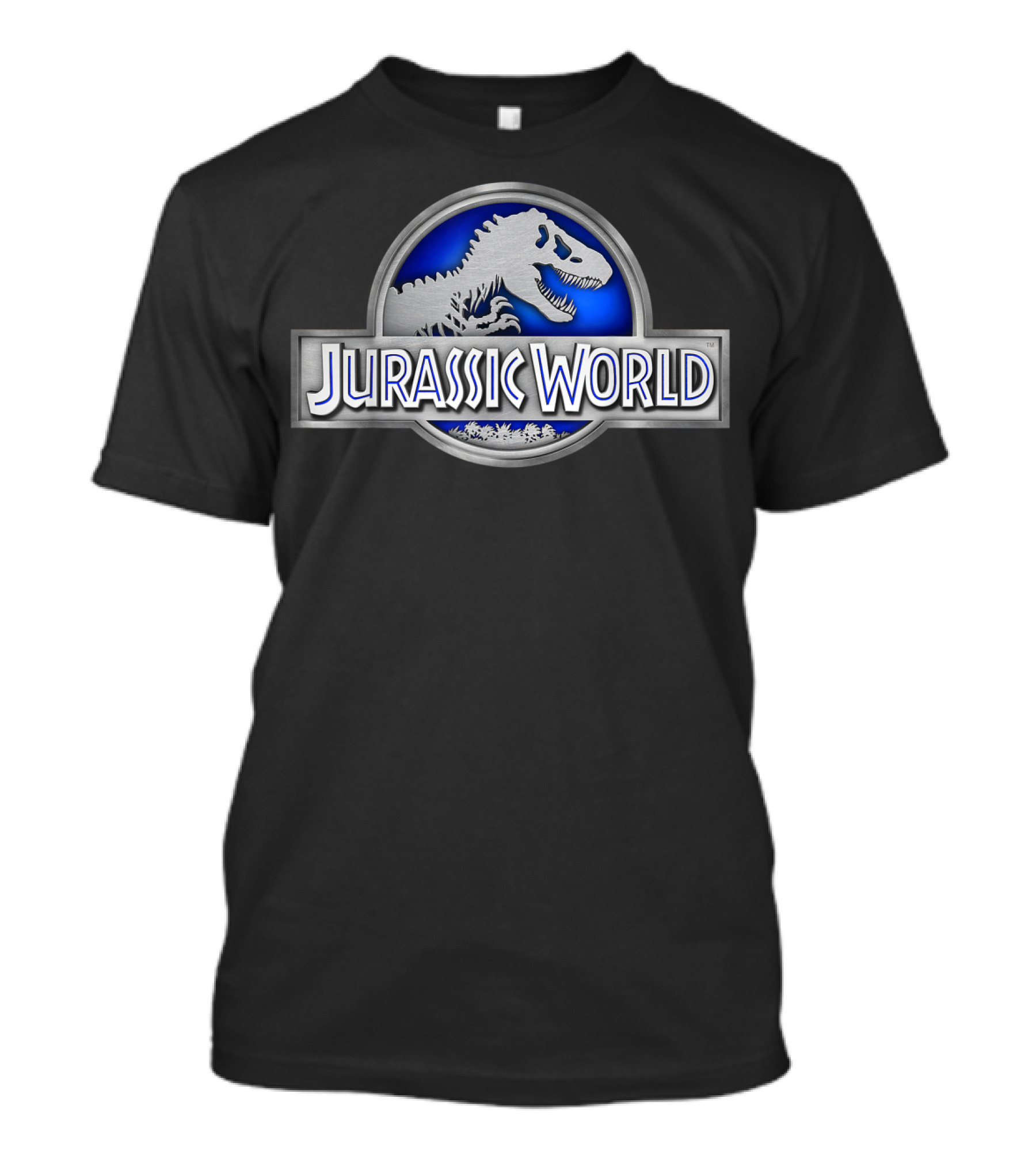 Jurassic World Blue Glow Fossil Icon T-Shirt