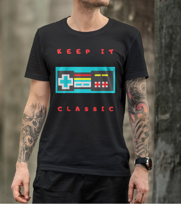 KEEP IT CLASSIC Retro Controller T-Shirt