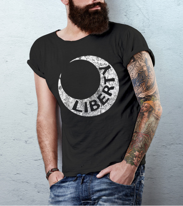 Liberty Moultrie Flag Of Defiance Classic Crescent T-Shirt