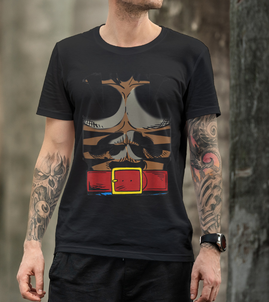 Marvel Xmen Wolverine Claw Chest Belt T-Shirt