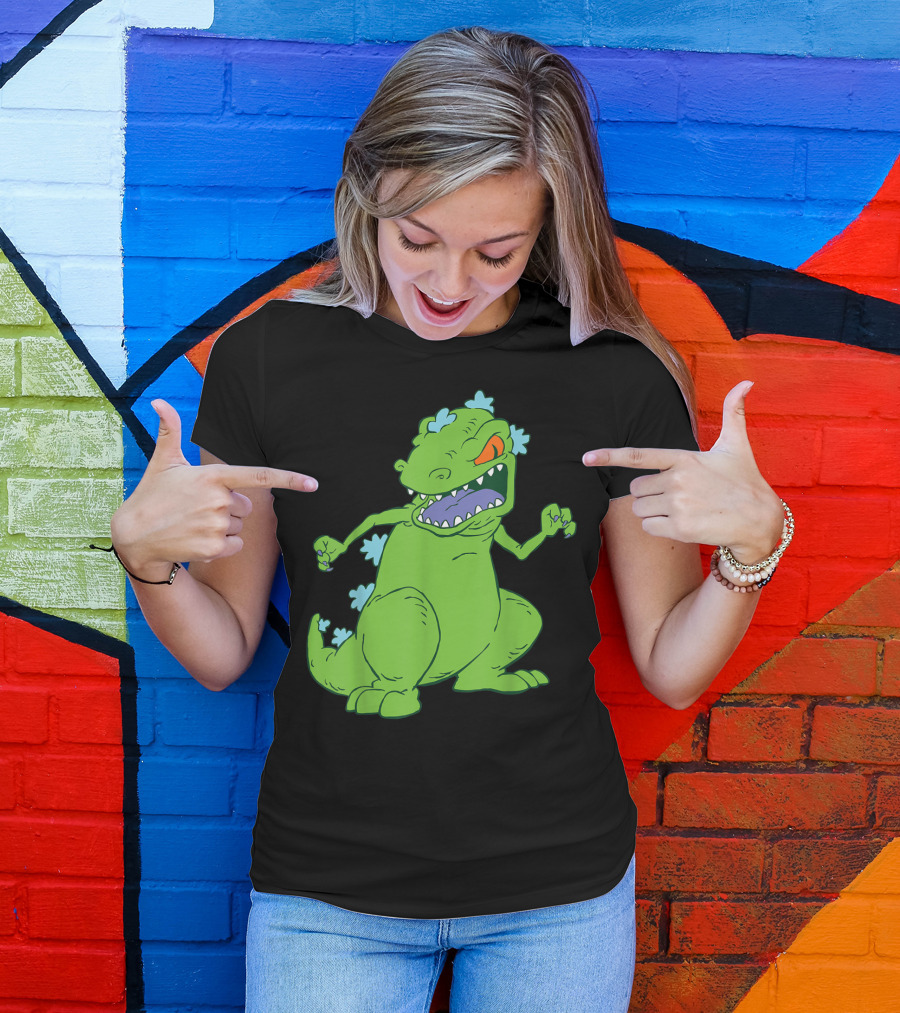 Nickelodeon Classic Rugrats Reptar Dinosaur Roar T-Shirt