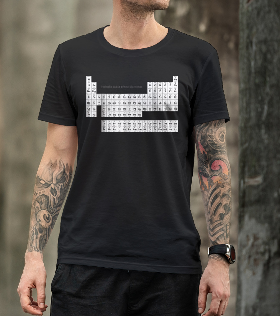 Exploring The Complete Periodic Table Of The Elements T-Shirt