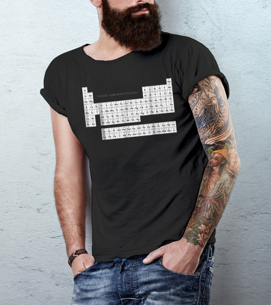 Exploring The Complete Periodic Table Of The Elements T-Shirt