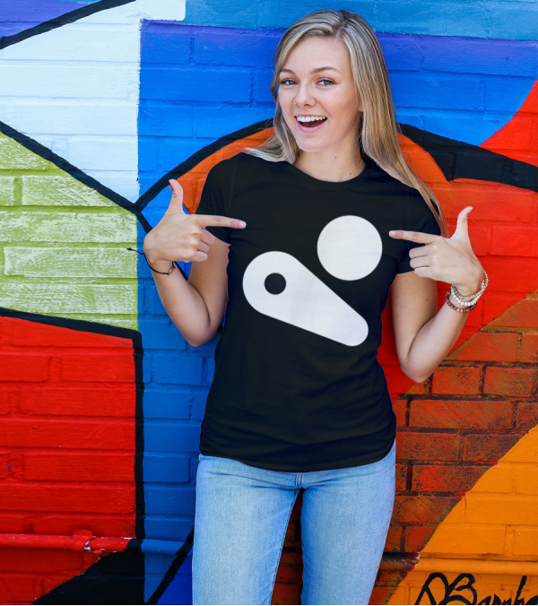 Pinball Flipper Machine Retro 80s Arcade Game Iconic T-Shirt
