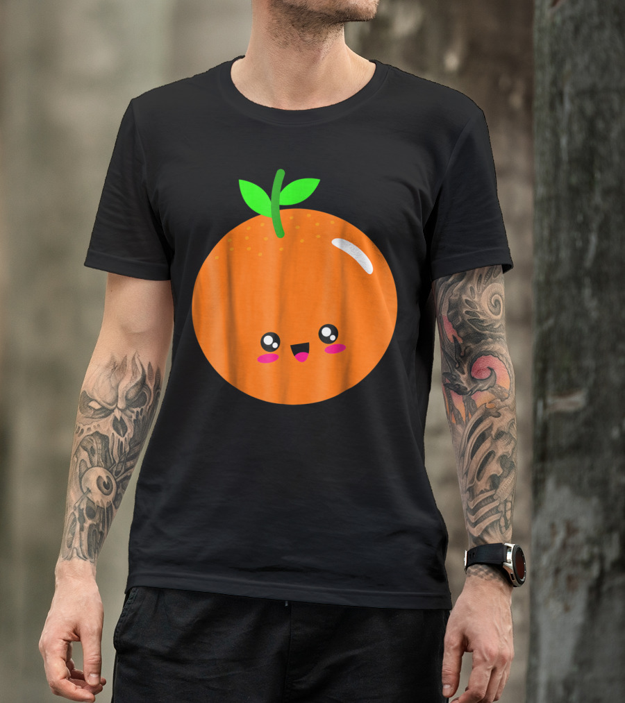 Adorable Kawaii Orange Eat This Cute Fruit T-Shirt