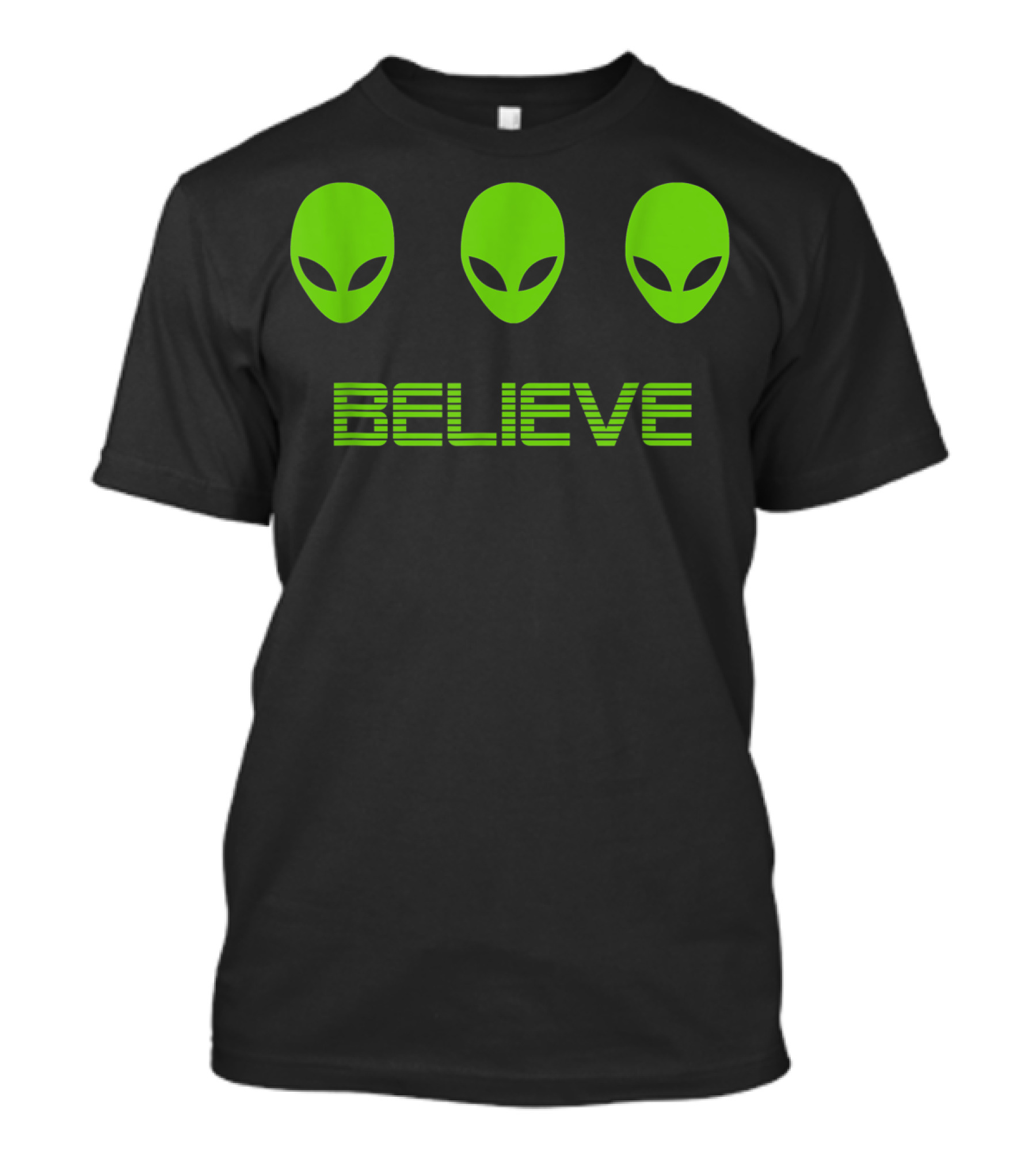 Believe Ancient Alien Astronaut Theorist UFO T-Shirt